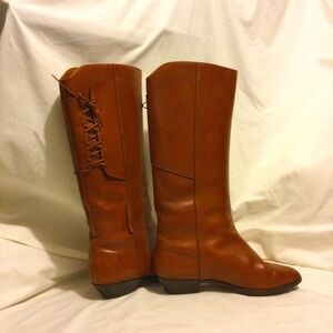 Classic Riding Boots . Cognac W - 8/39